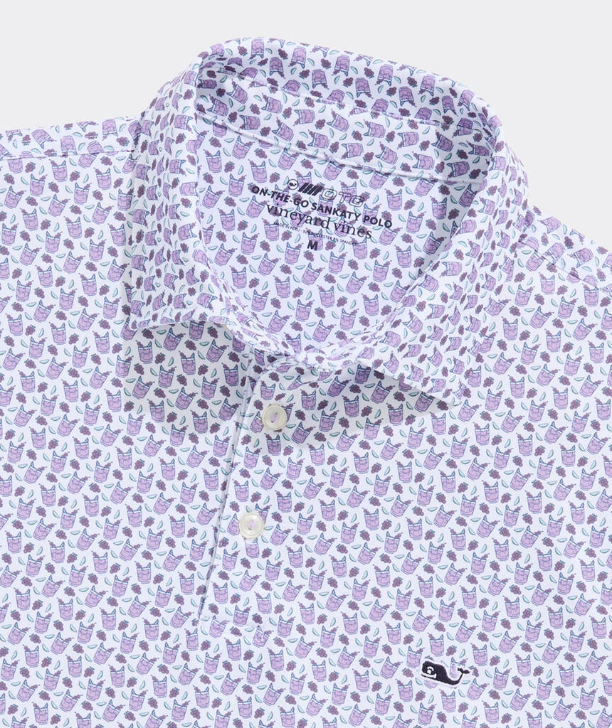 Vineyard Vines Printed Sankaty Performance Polo