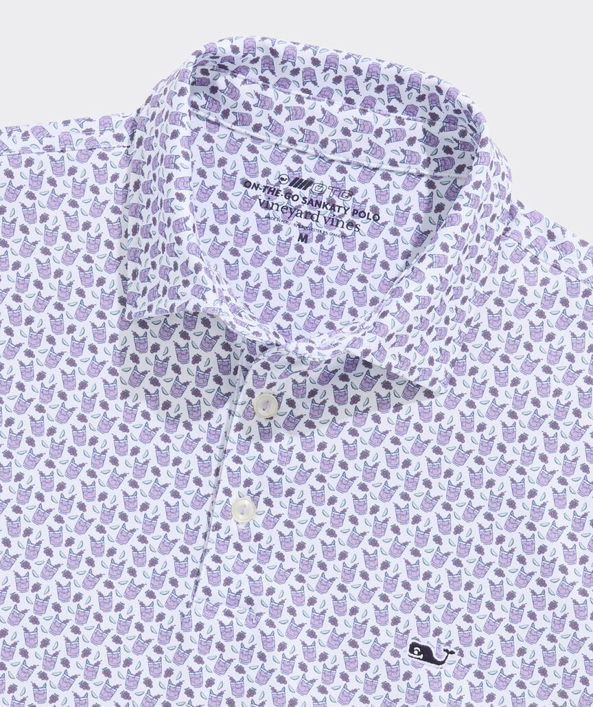 Vineyard Vines Printed Sankaty Performance Polo