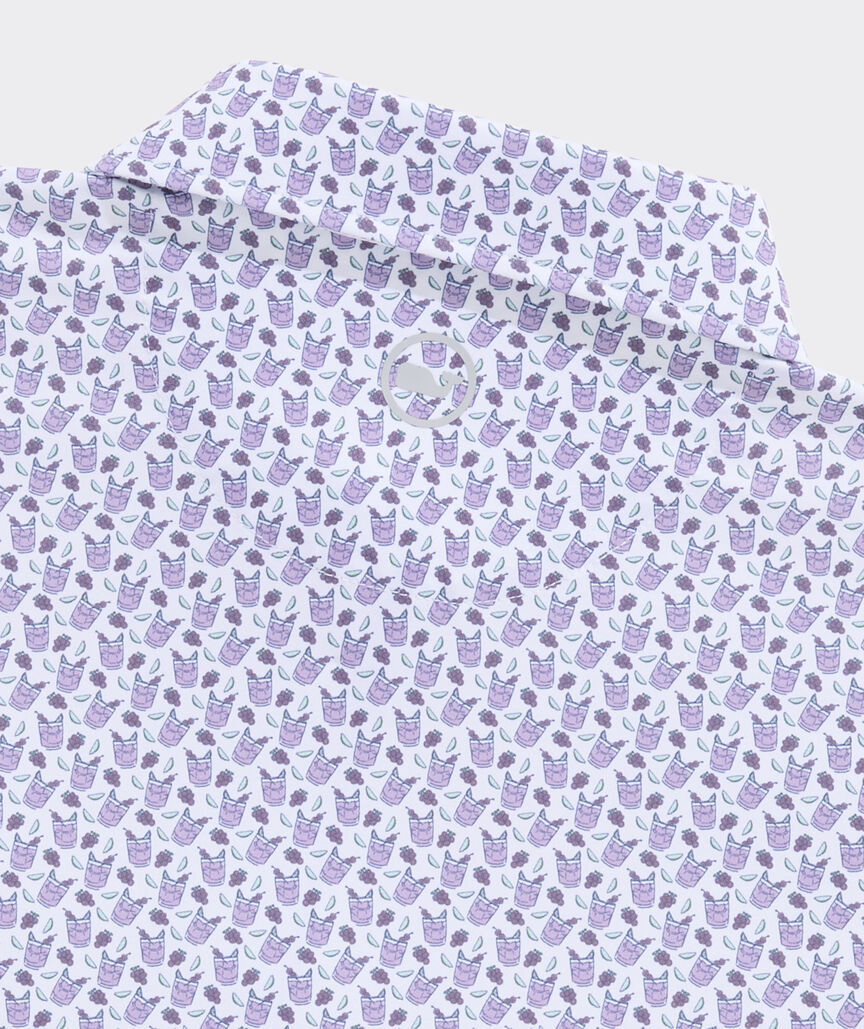 Vineyard Vines Printed Sankaty Performance Polo