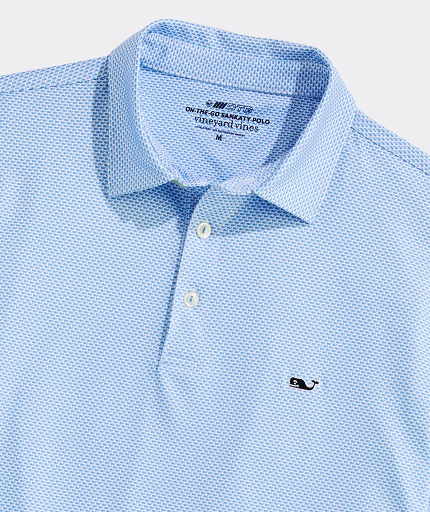 Vineyard Vines Performance Printed Sankaty Polo