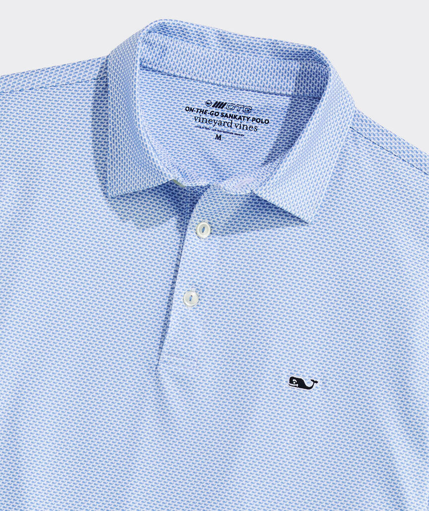 Vineyard Vines Performance Printed Sankaty Polo