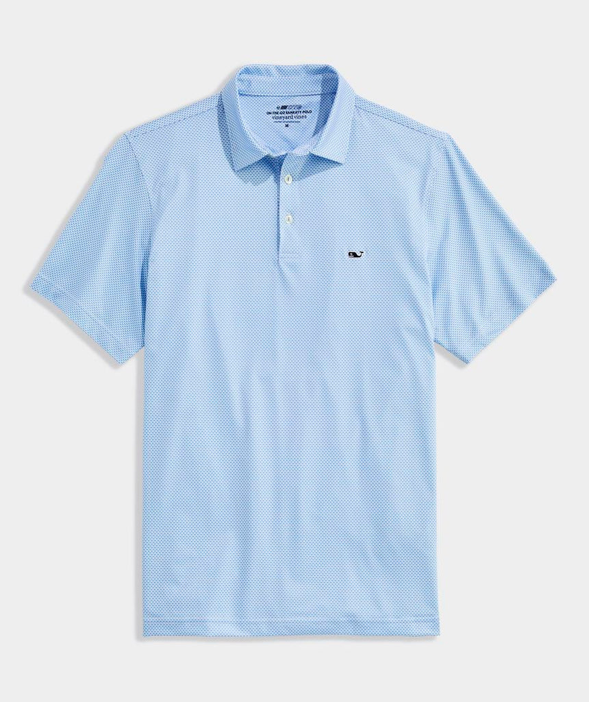 Vineyard Vines Performance Printed Sankaty Polo