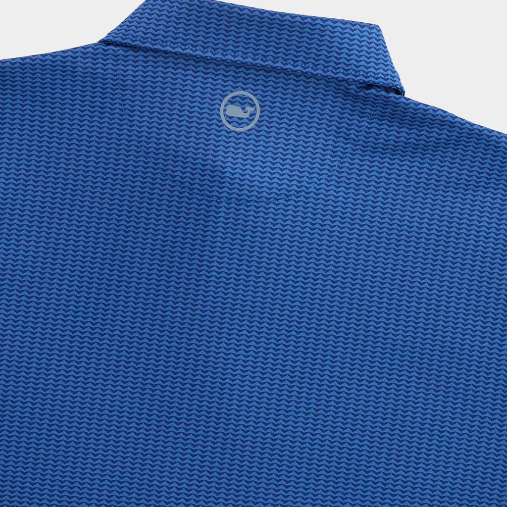 Vineyard Vines Performance Printed Sankaty Polo