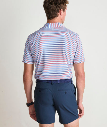 Vineyard Vines Bradley Stripe Sankaty Polo