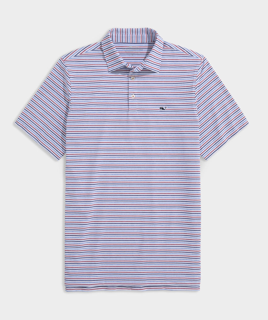 Vineyard Vines Bradley Stripe Sankaty Polo