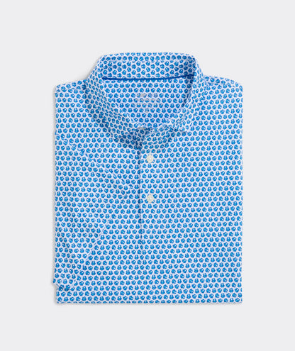 Vineyard Vines Printed Palmero Performance Polo