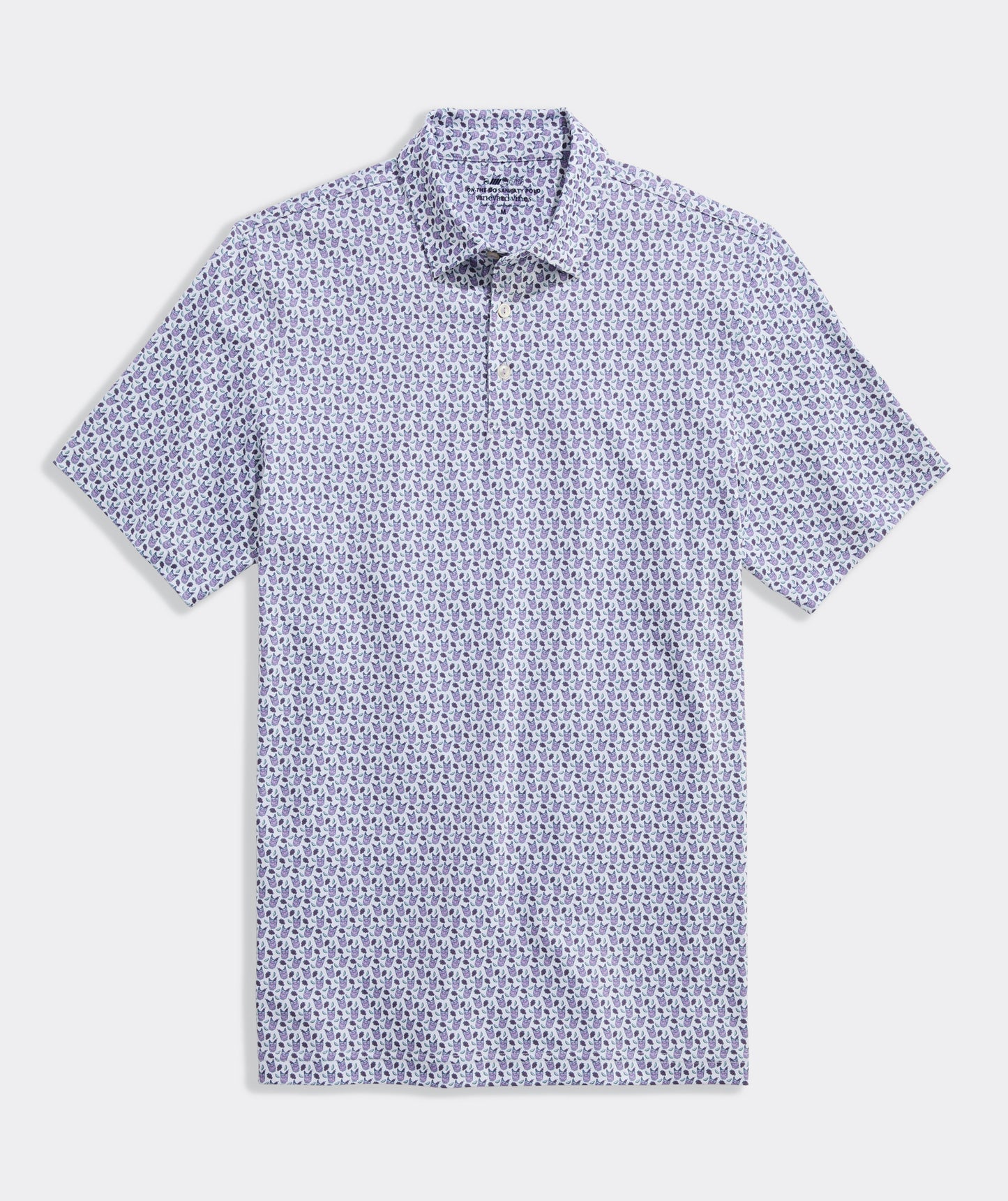 Vineyard Vines Golf Printed Sankaty Performance Polo