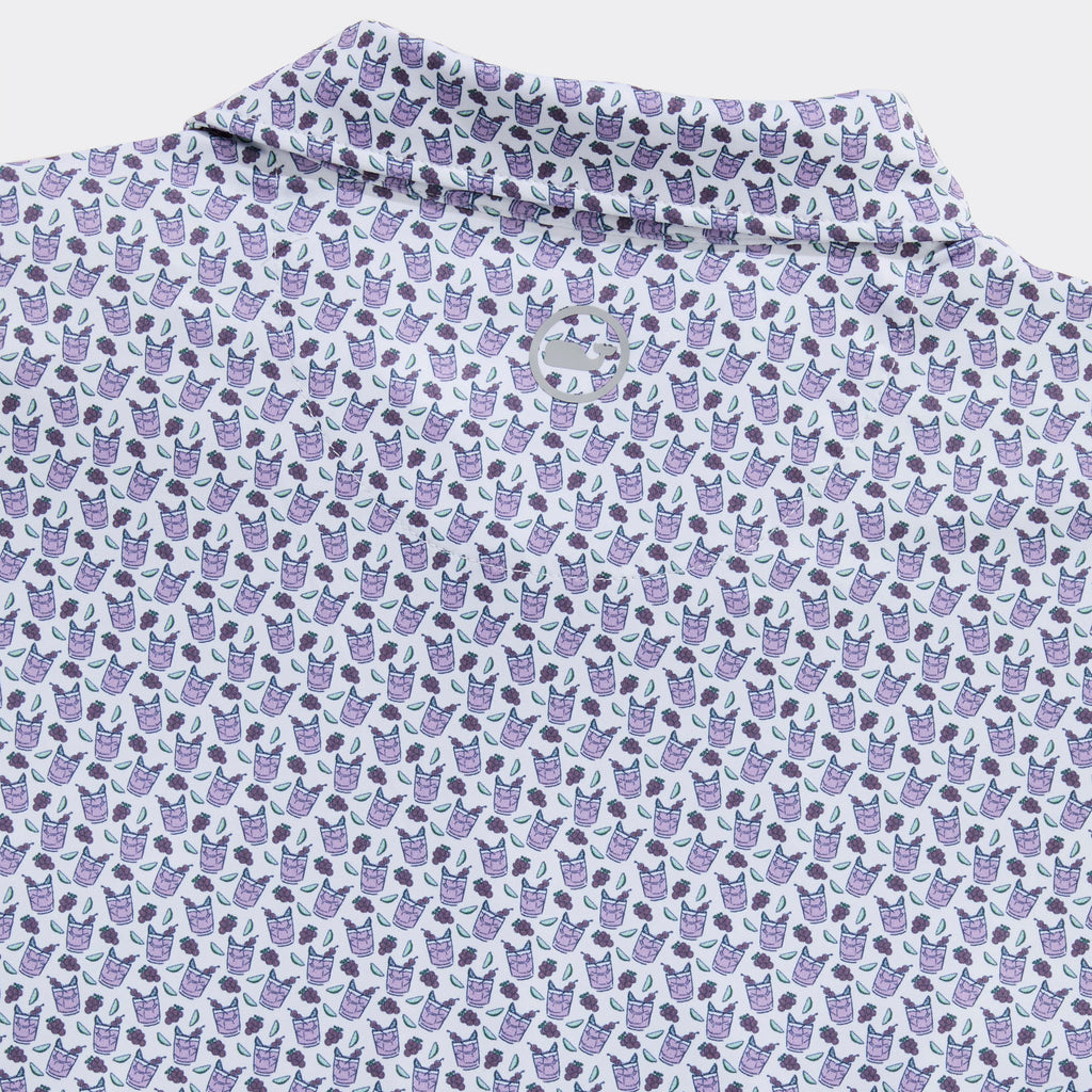 Vineyard Vines Golf Printed Sankaty Performance Polo