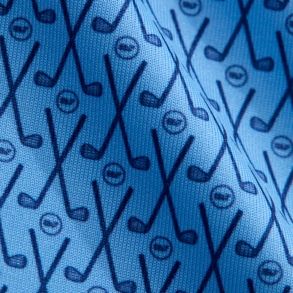 Vineyard Vines Golf Printed Sankaty Performance Polo