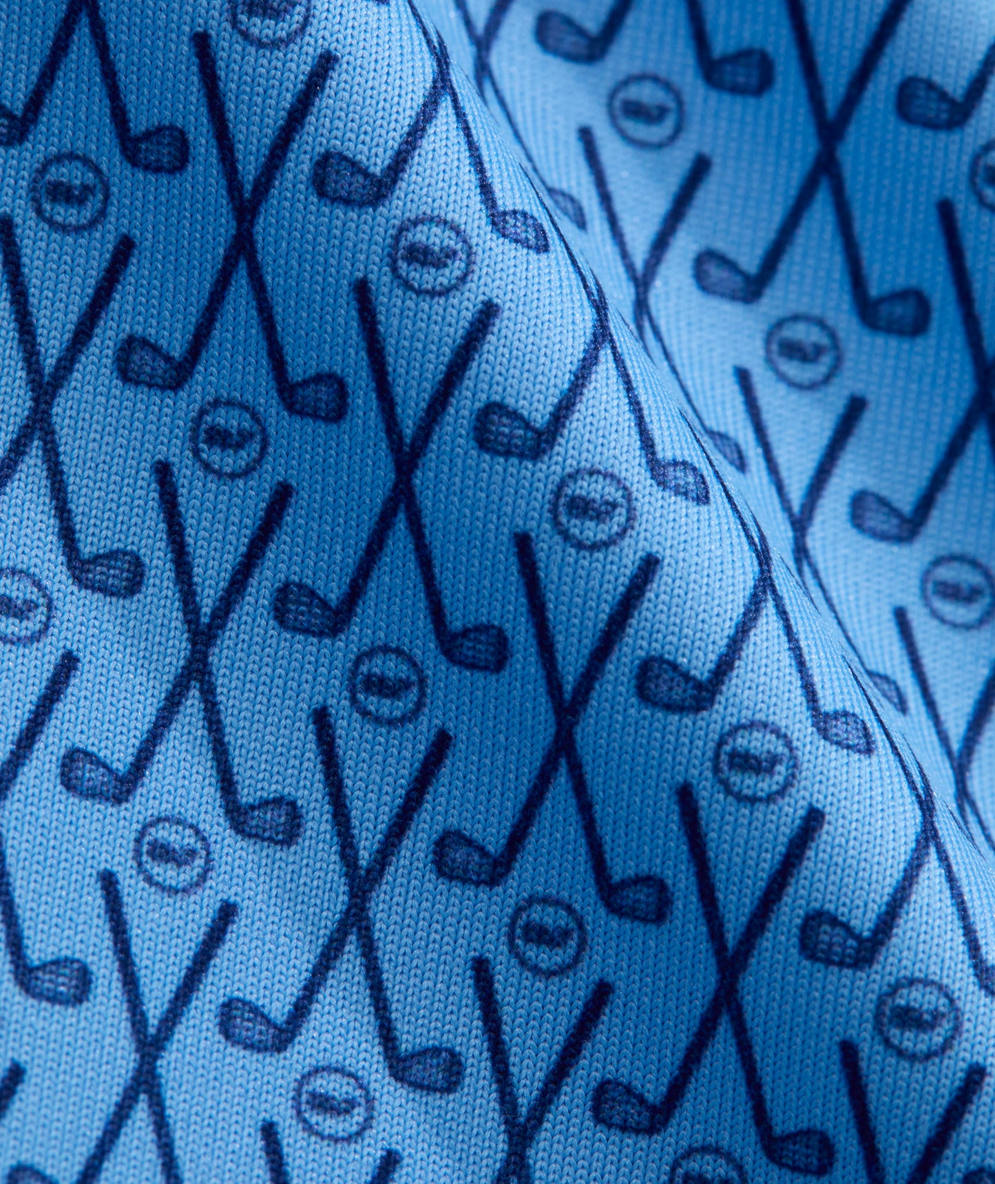 Vineyard Vines Golf Printed Sankaty Performance Polo