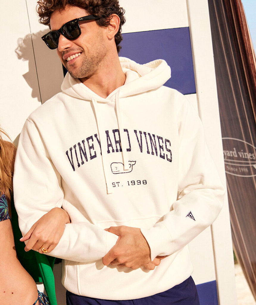 Vineyard Vines Clean Fleece Graphic Hoodie