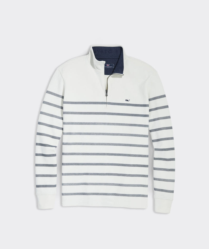 Vineyard Vines Breton Stripe Saltwater Quarter-Zip