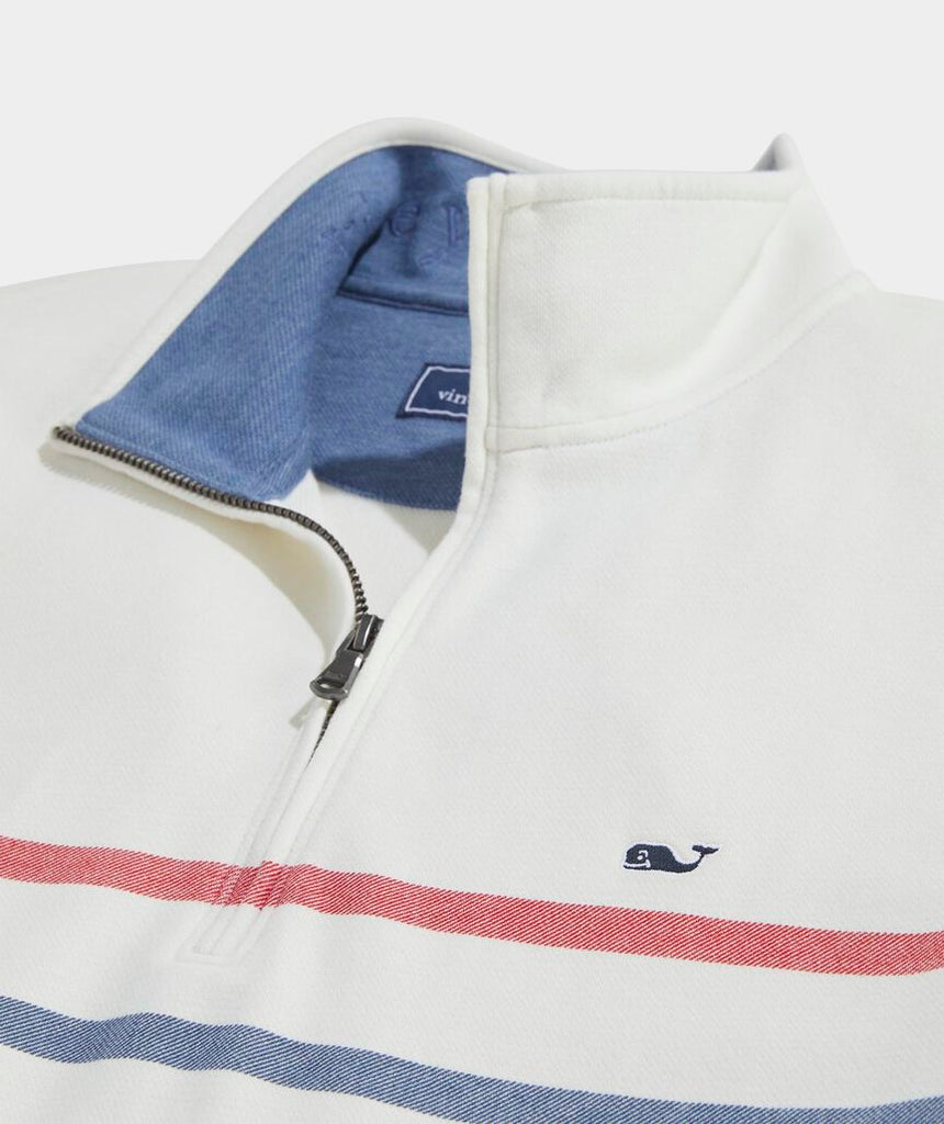 Vineyard Vines Breton Stripe Saltwater Quarter-Zip