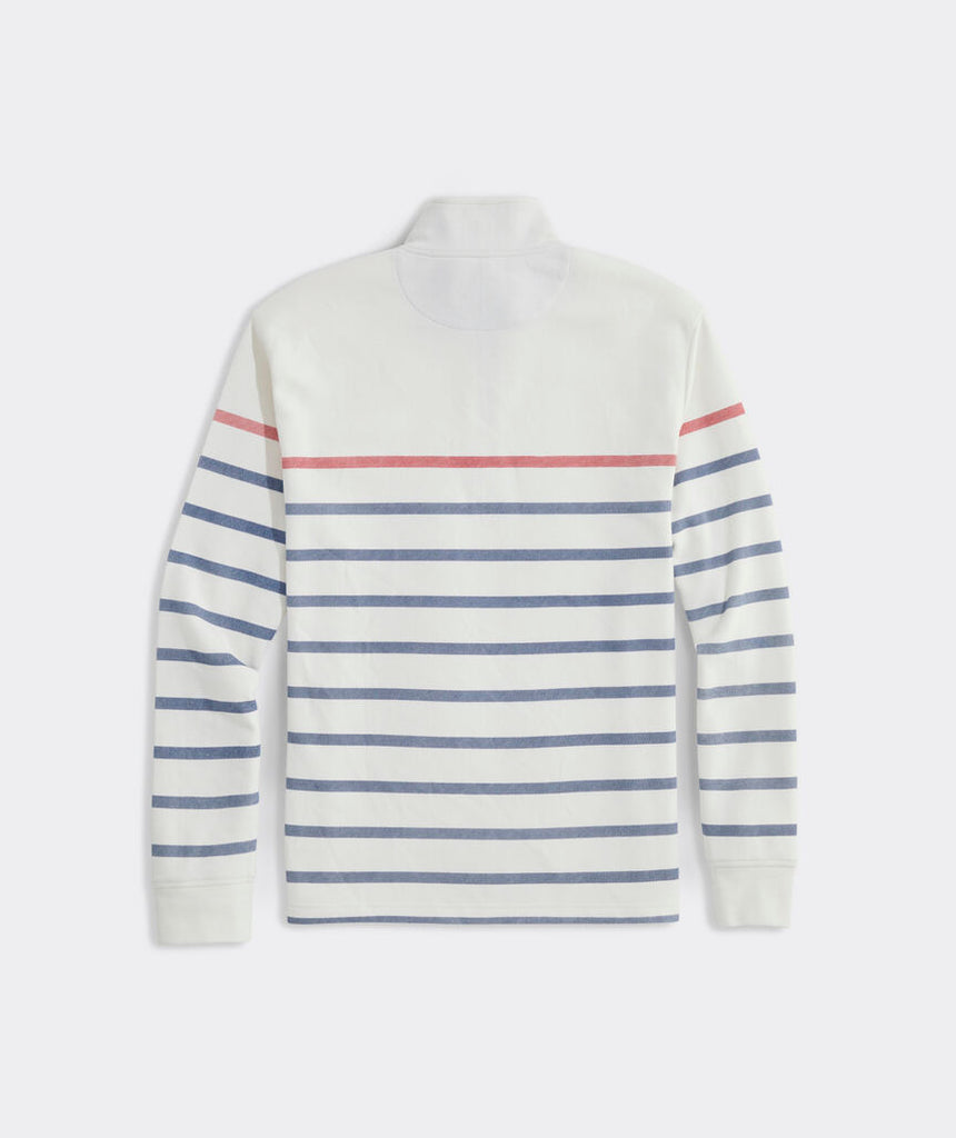 Vineyard Vines Breton Stripe Saltwater Quarter-Zip