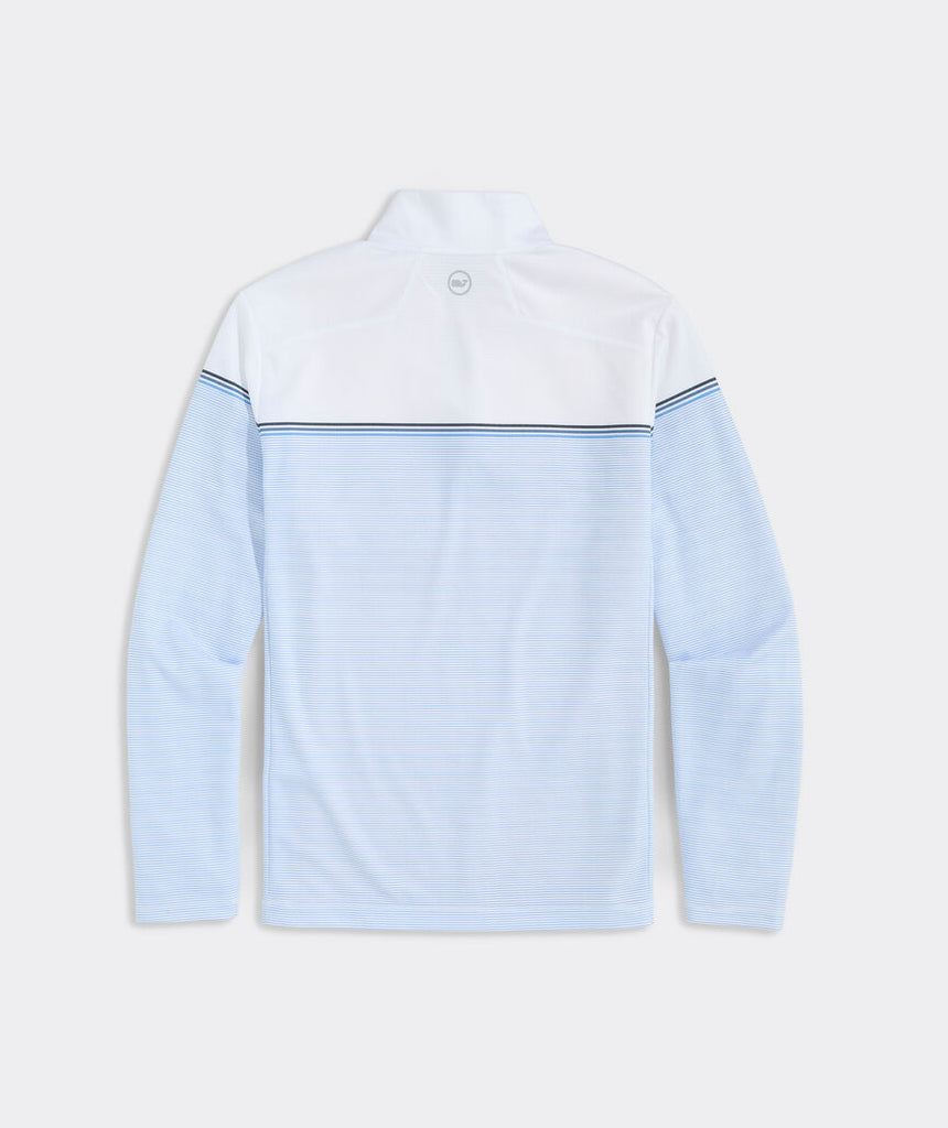 Vineyard Vines Striped Sankaty Quarter-Zip