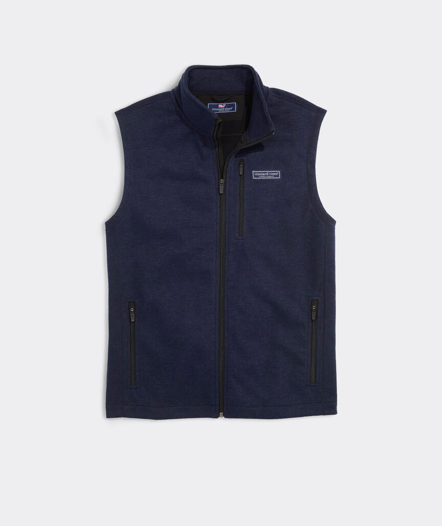 Men's Vineyard outlets Vines Navy Blue Sweater Fleece Vest