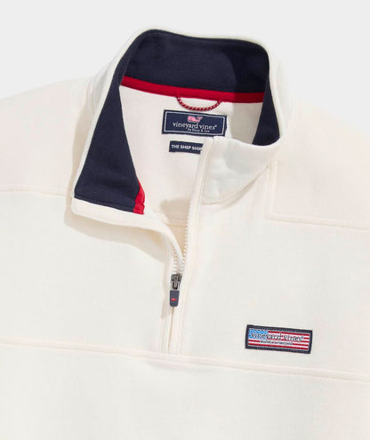 Vineyard Vines American Flag Logo Box Shep Shirt®