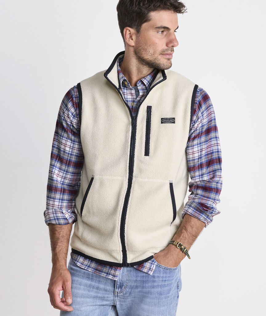 Vineyard Vines Bonfire Fleece Vest