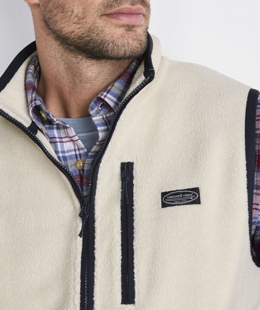 Vineyard Vines Bonfire Fleece Vest