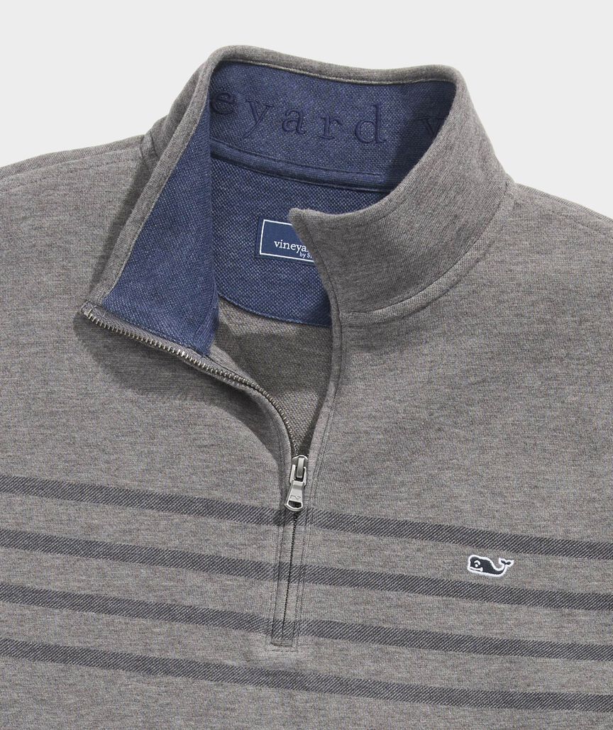 Vineyard Vines Breton Stripe Saltwater Quarter-Zip