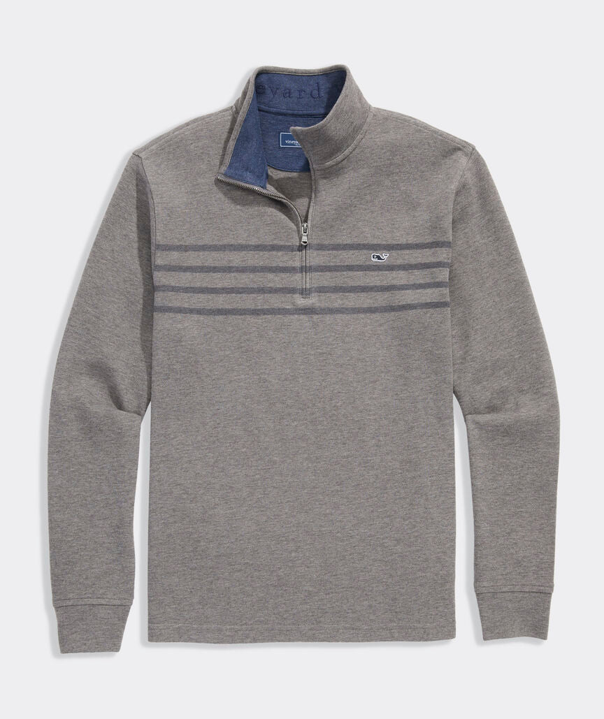 Vineyard Vines Breton Stripe Saltwater Quarter-Zip