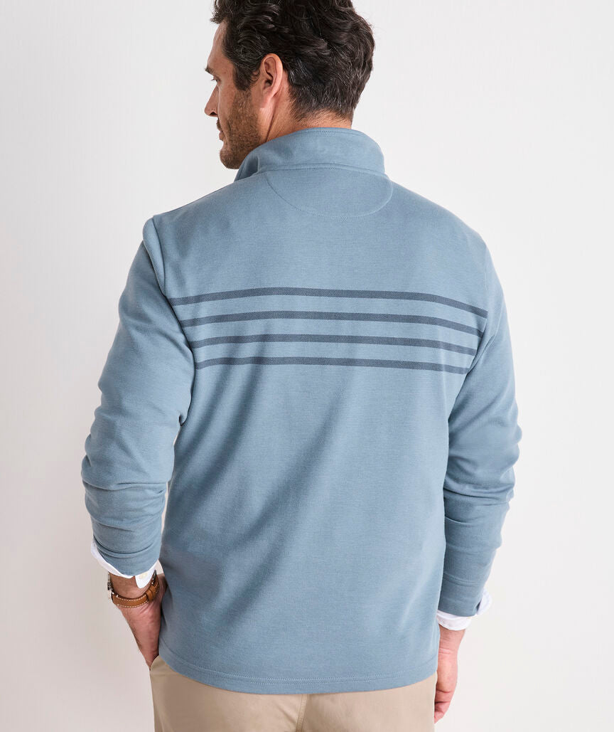 Vineyard Vines Breton Stripe Saltwater Quarter-Zip