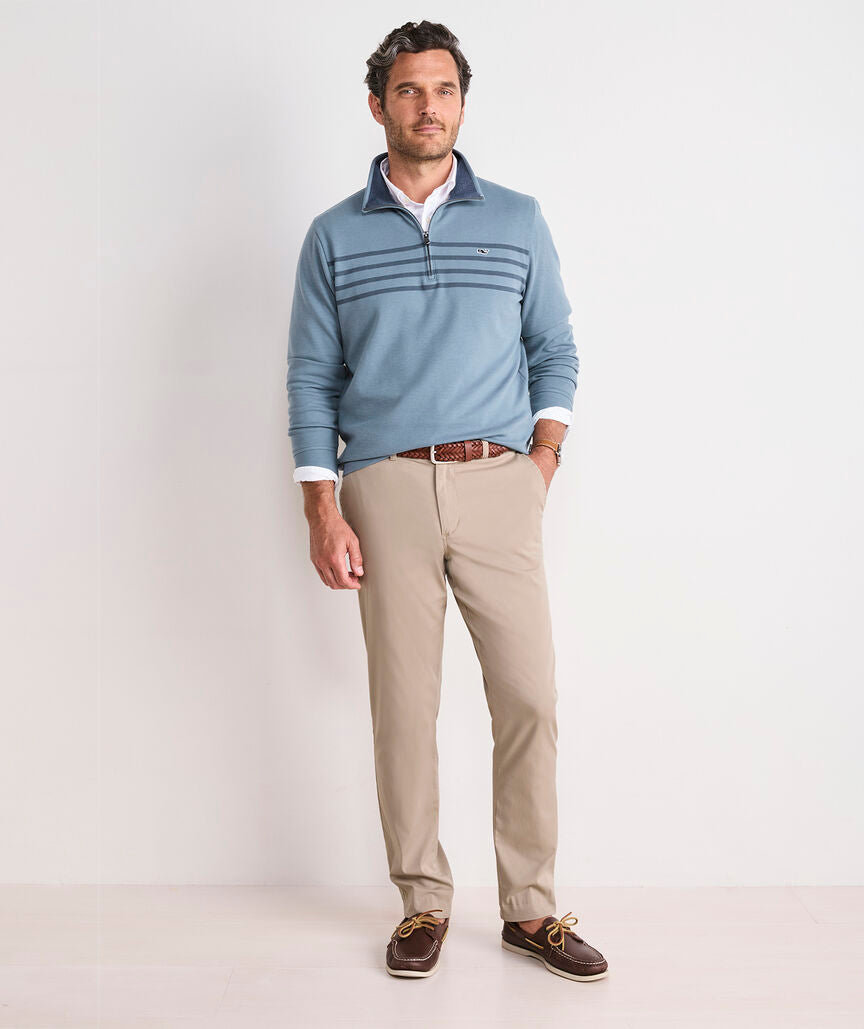 Vineyard Vines Breton Stripe Saltwater Quarter-Zip