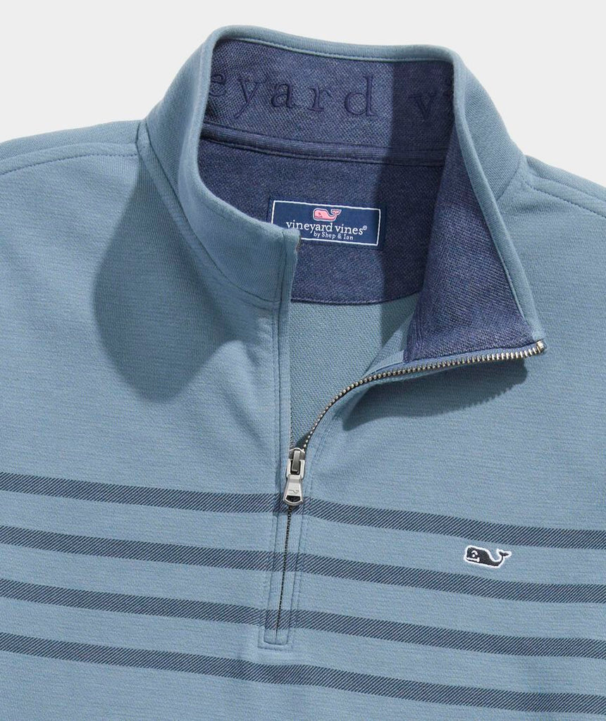 Vineyard Vines Breton Stripe Saltwater Quarter-Zip