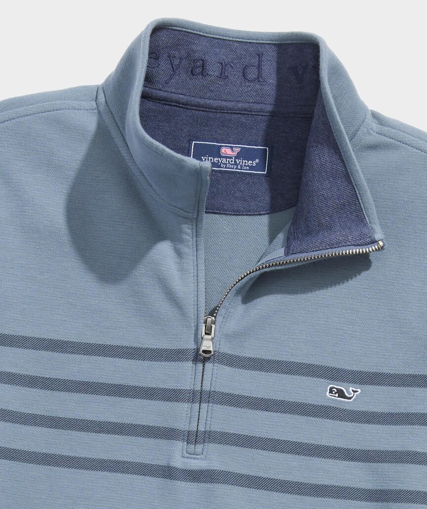 Vineyard Vines Breton Stripe Saltwater Quarter-Zip