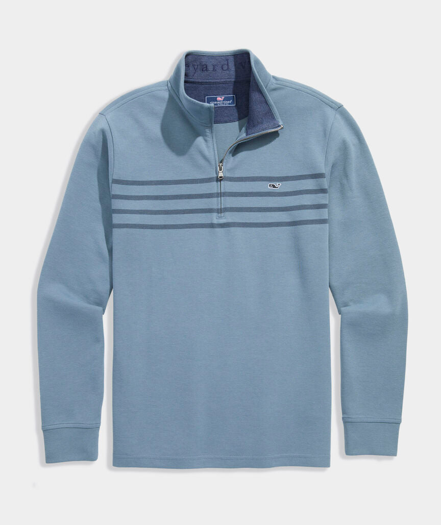 Vineyard Vines Breton Stripe Saltwater Quarter-Zip