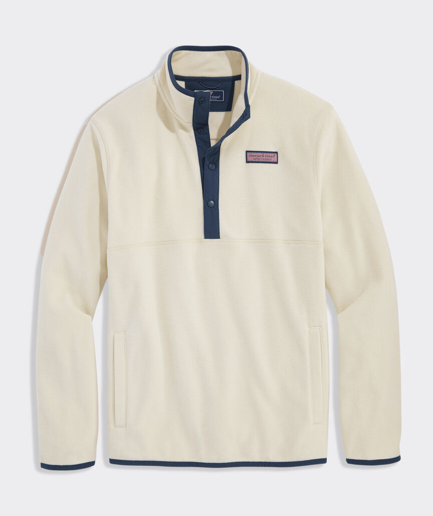 Vineyard Vines Harbor Fleece Quarter-Snap