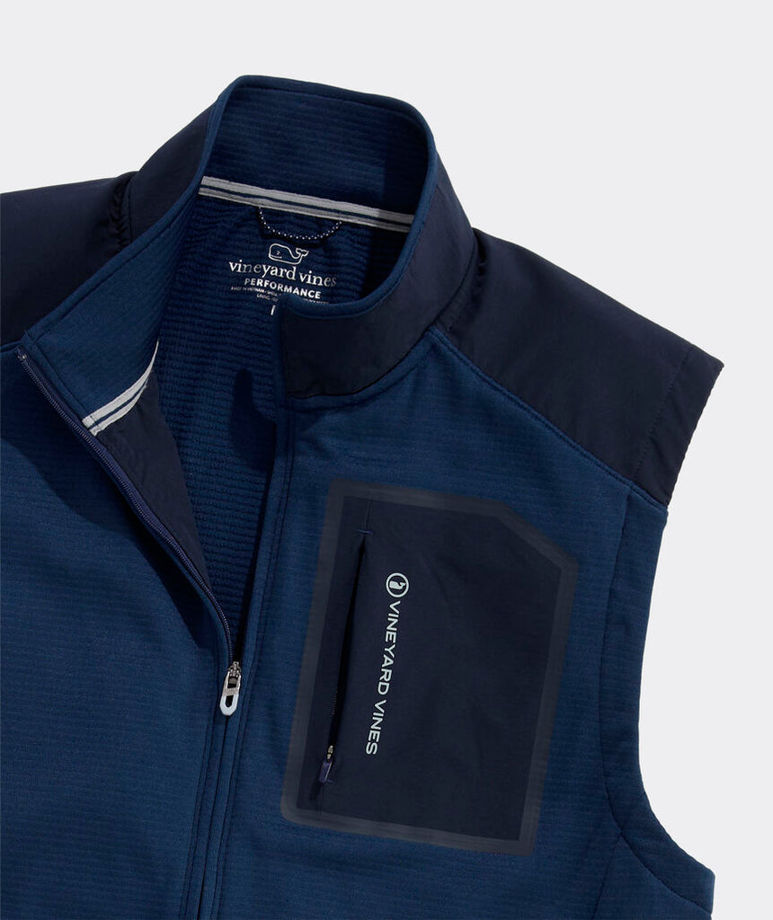 Vineyard Vines Performance Grid Tech Vest