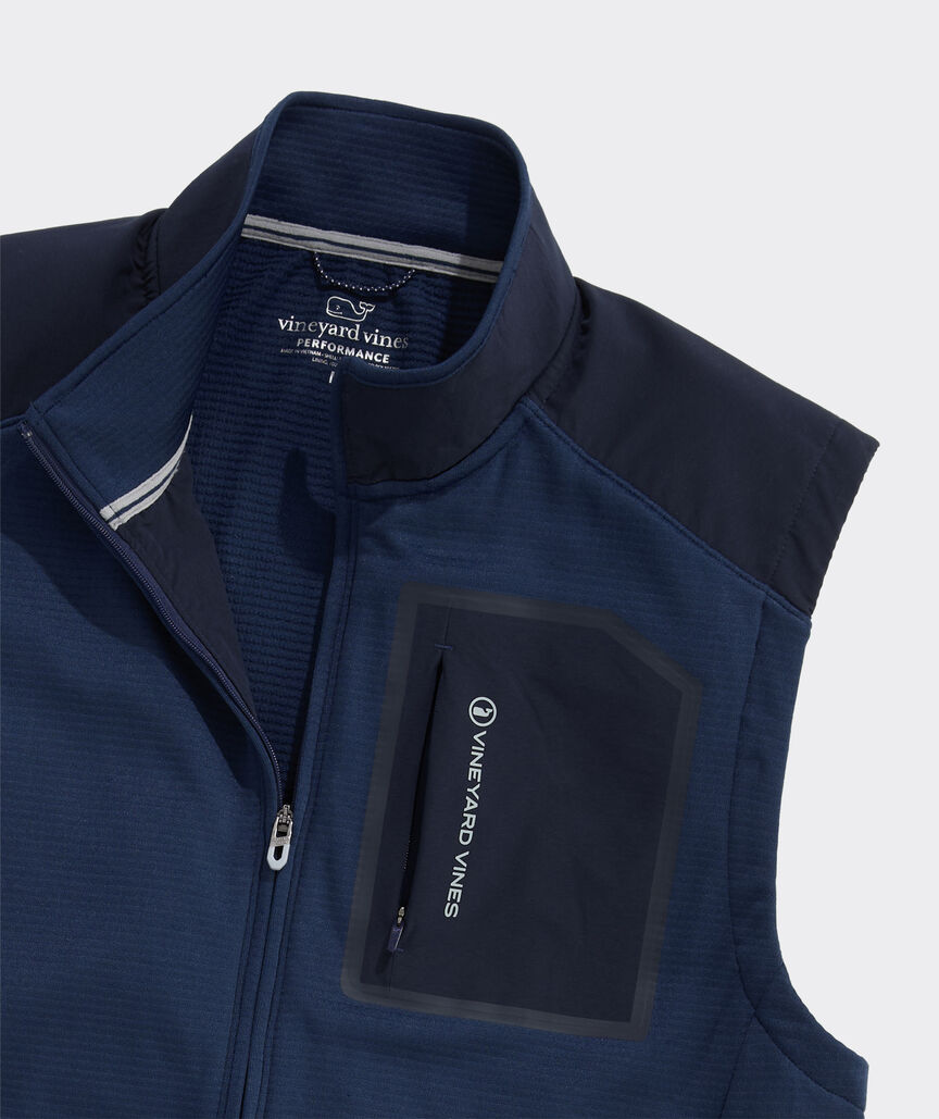 Vineyard Vines Performance Grid Tech Vest