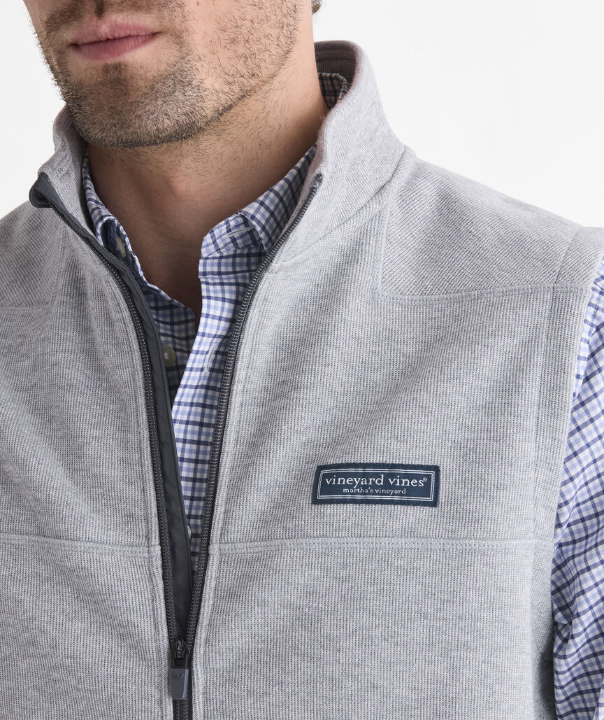 Vineyard Vines Mountain Sweater Fleece Vest