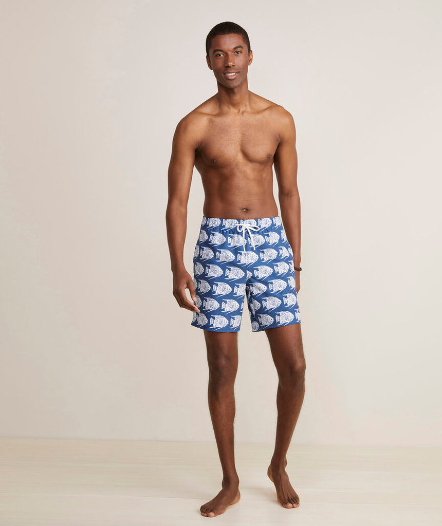 Vineyard Vines Vineyard 7 Inch Printed Chappy Trunks