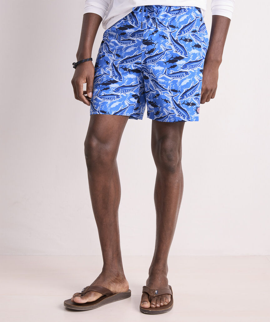 Vineyard Vines Vineyard 7 Inch Printed Chappy Trunks