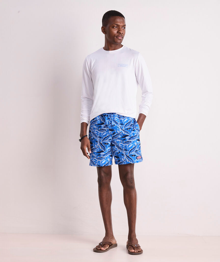 Vineyard Vines Vineyard 7 Inch Printed Chappy Trunks