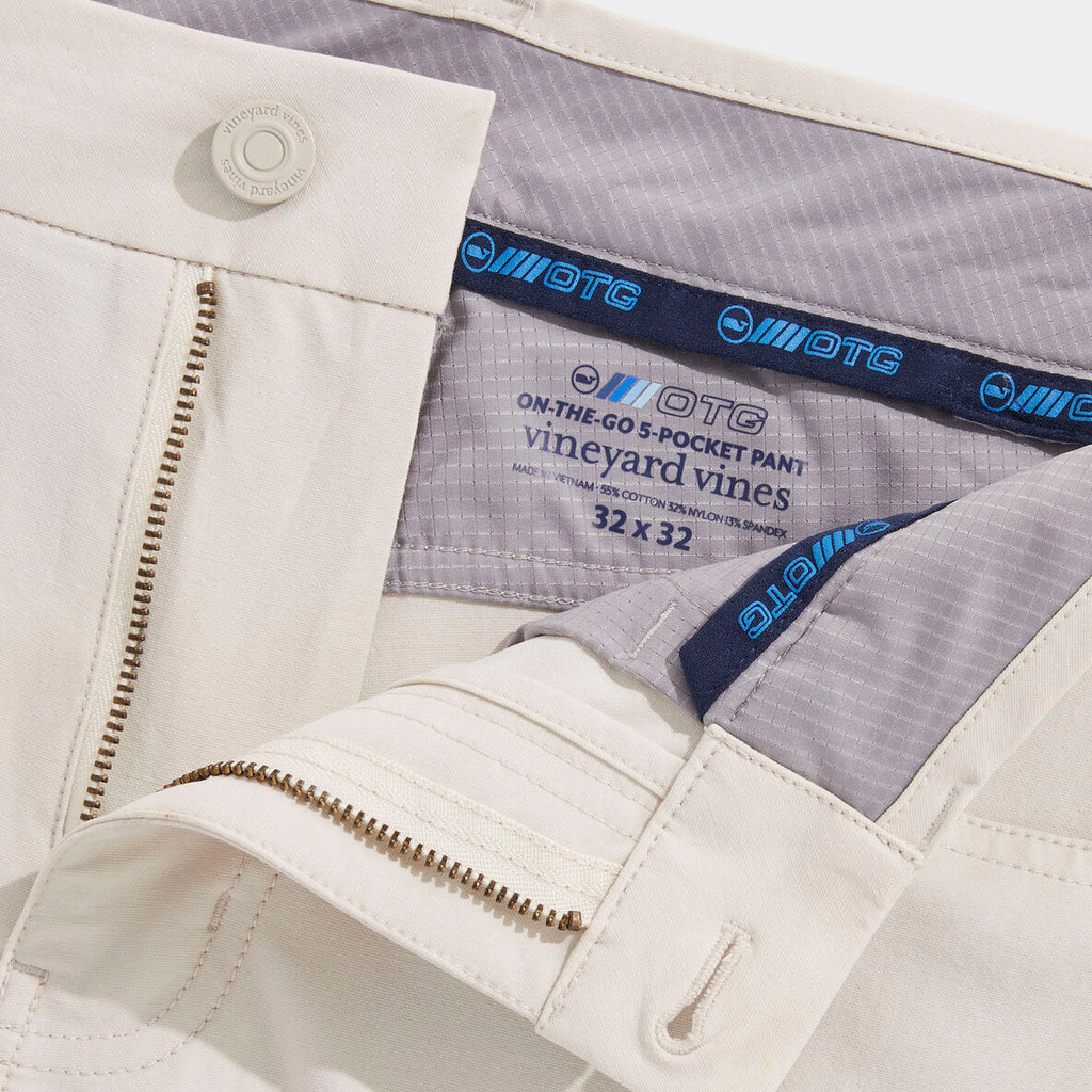 Vineyard Vines On-The-Go Canvas 5-Pocket Pants