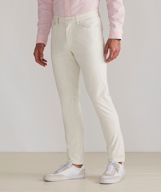 Vineyard Vines On-The-Go Canvas 5-Pocket Pants