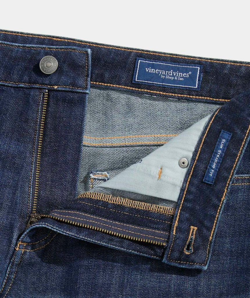 Vineyard Vines Slim Straight Indigo Jeans