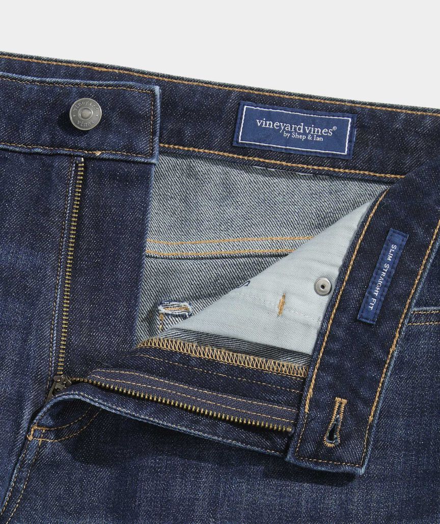 Vineyard Vines Slim Straight Indigo Jeans