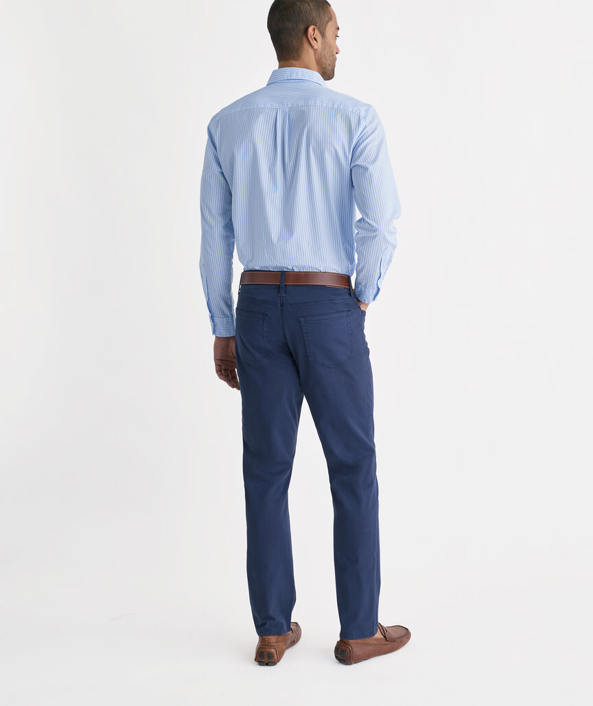 Vineyard Vines Bayside Sateen 5-Pocket Pants