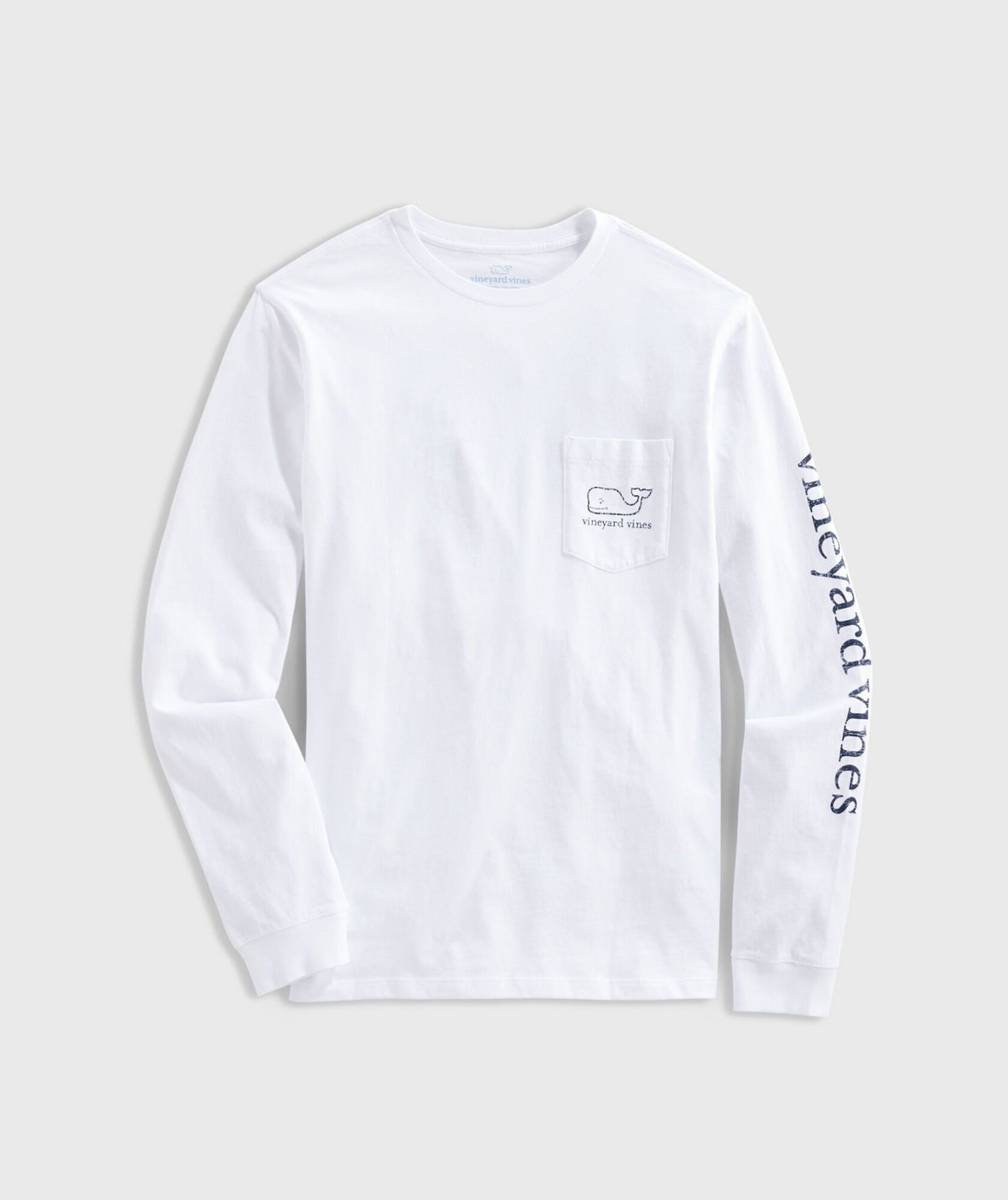 Vineyard Vines Vintage Whale Long-Sleeve Pocket Tee