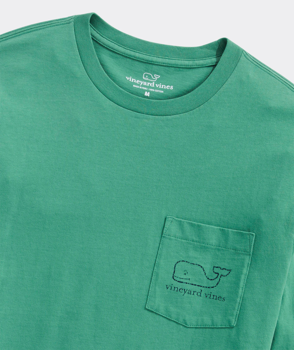 Vineyard Vines Vintage Whale Long-Sleeve Pocket Tee