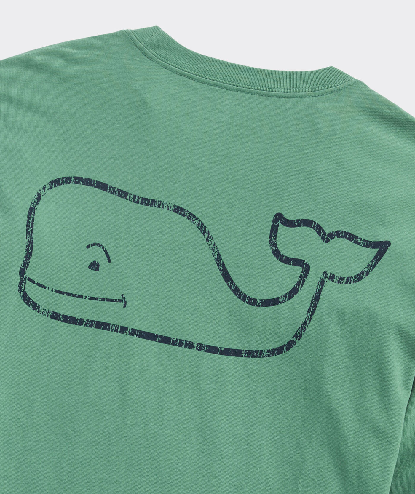 Vineyard Vines Vintage Whale Long-Sleeve Pocket Tee