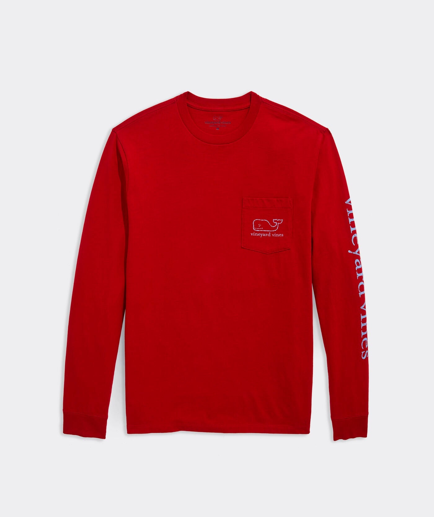 Vineyard Vines Vintage Whale Long-Sleeve Pocket Tee