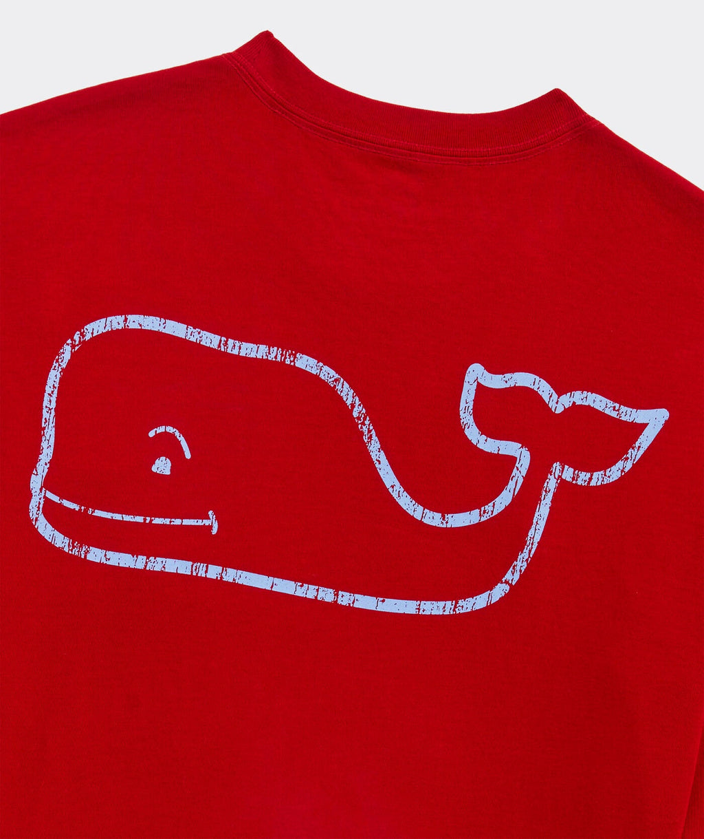 Vineyard Vines Vintage Whale Long-Sleeve Pocket Tee