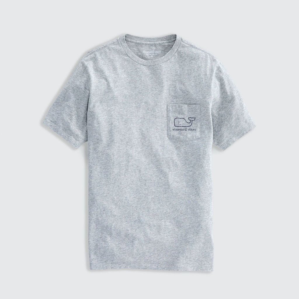 Vintage Whale Short-Sleeve Pocket Tee