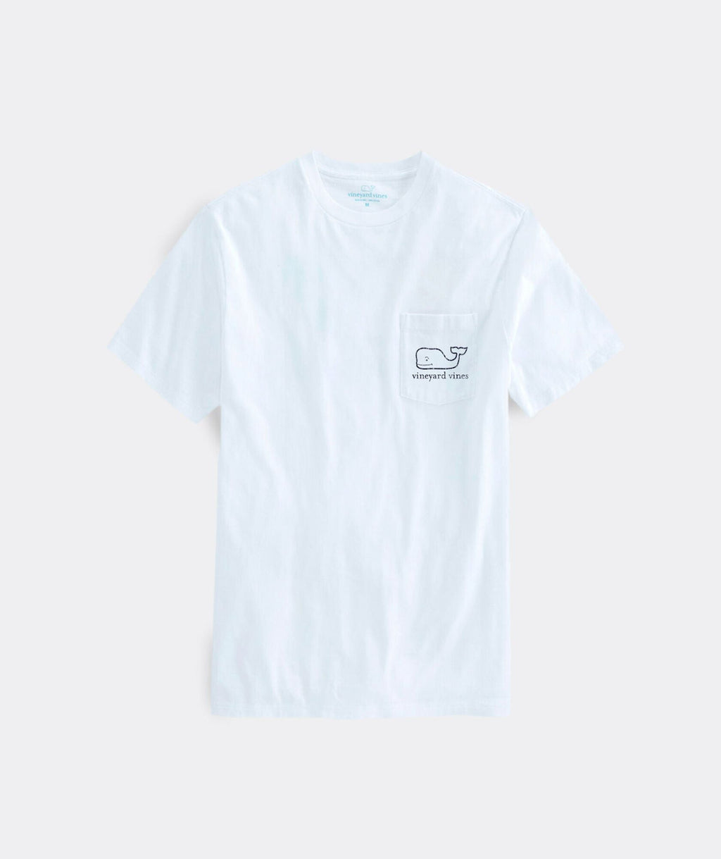 Vintage Whale Short-Sleeve Pocket Tee