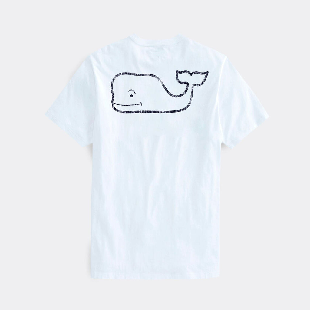 Vintage Whale Short-Sleeve Pocket Tee